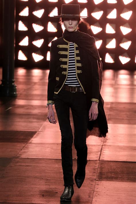 ysl ss15|Saint Laurent Spring 2015 Menswear Fashion Show .